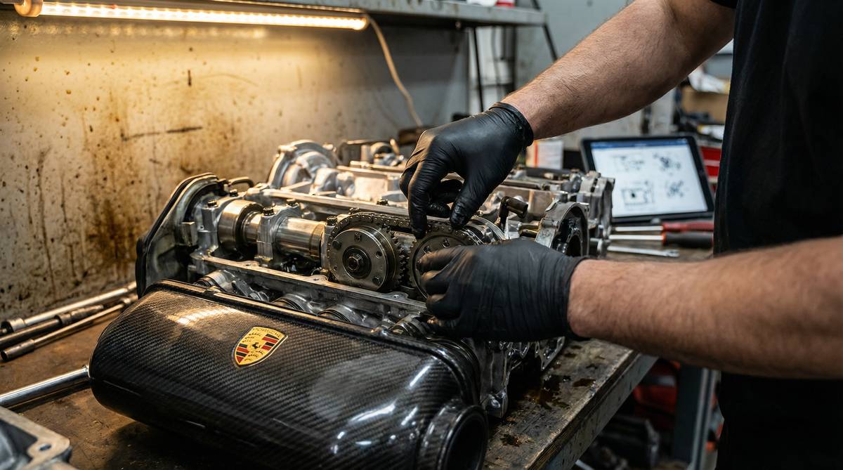 日本三级修车视频 - 发动机精密调校